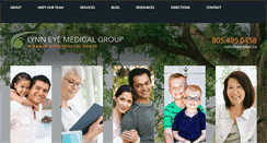 Desktop Screenshot of lynneyemedicalgroup.com
